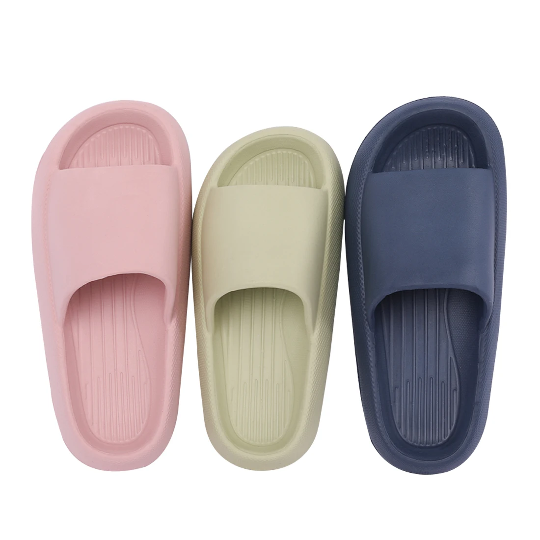 Wholesale  Women's Platform Sandals Comfort Wear-resistant Slippers Soft Shower Bathroom Women Summer Slippers  home Slippers