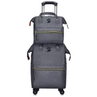 Hot Selling 2 Pieces Set Carry On Travel Trolley Business Bag Trolley Travel Bag