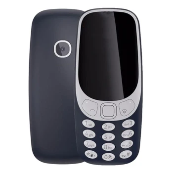 Original Nokia 3310 (2017) 2.4 Inches 2G 2MP Dual SIM Cards Used Unlocked Cellphone