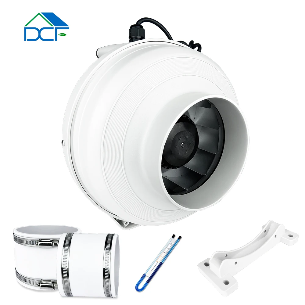 Eco-watt Mixed-flow Duct Fan, DCFAIR, 200mm, Plastic - detail 2