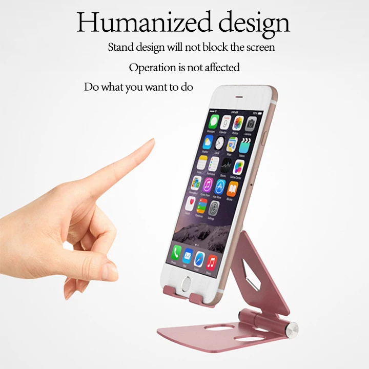 Desktop universal telephone holder plastic stand for ipad phone portable foldable holder support for mobile cell phone.jpg