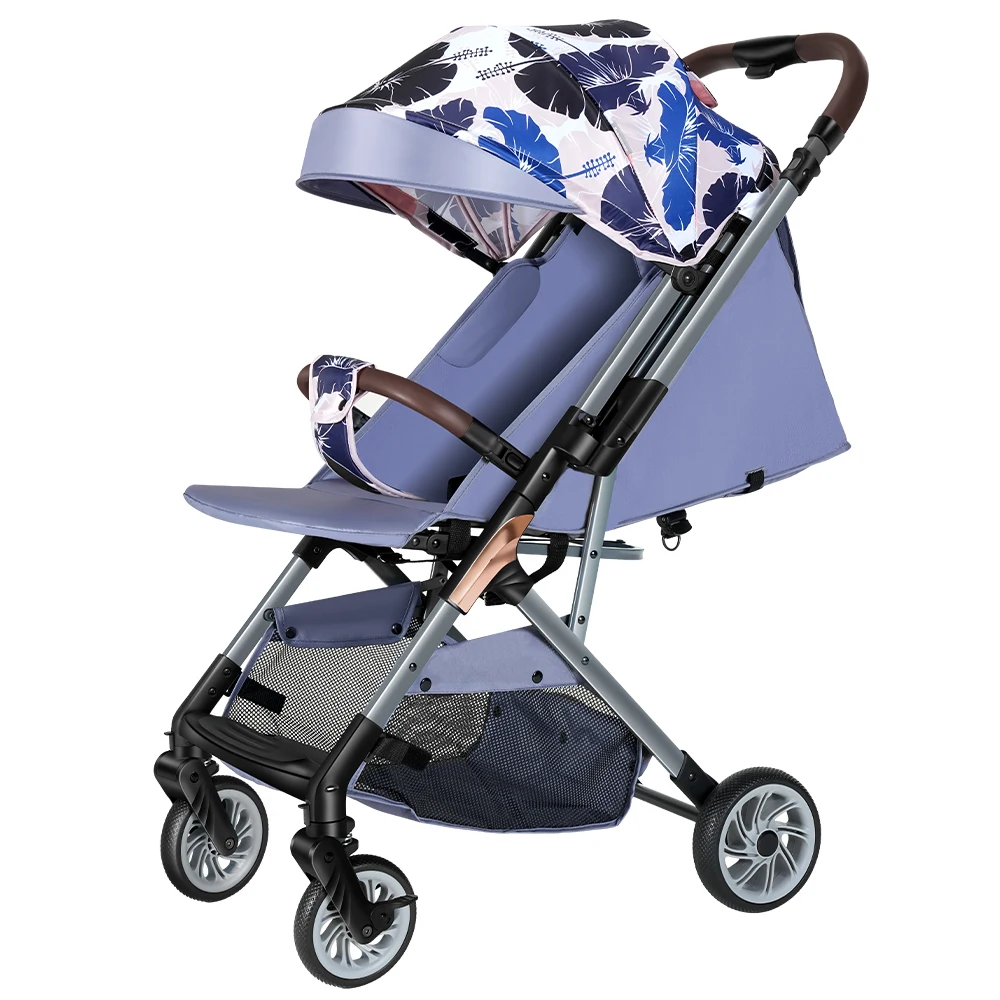 Coches Para Bebes. Compact Lightweight Stroller Baby Buggy Puschair Handle Reversal Folding Newborn Baby Stroller Pram For Kids