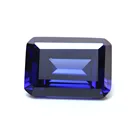 Zircon Zircon Hot Sale Blue Rectangular Gemstone Zircon With Decoration For Jewelry Making