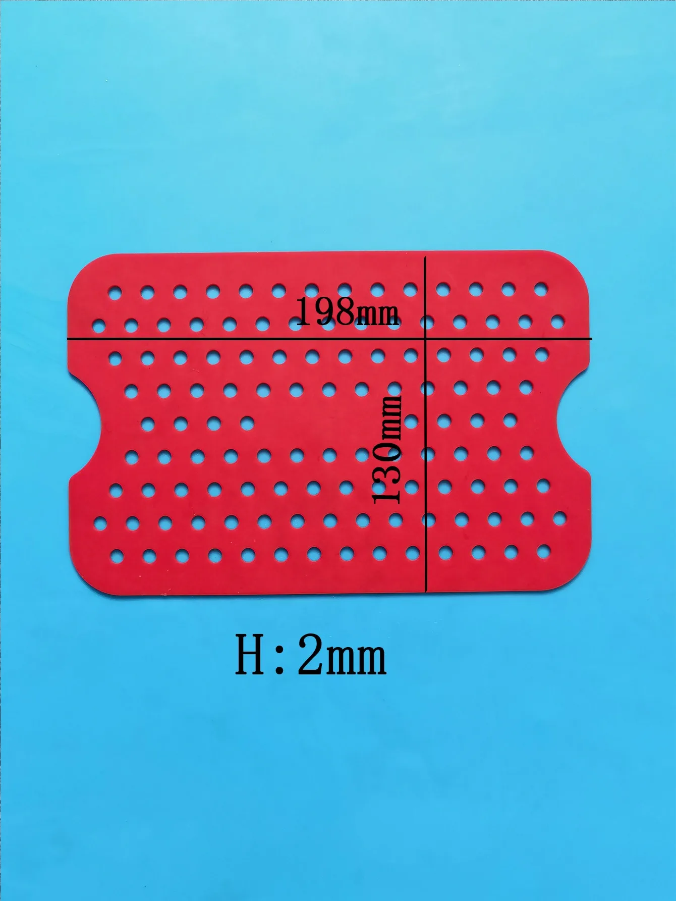 High Quality Non Slip Pad Air Fryer Basket Oven Utensils Mat Kitchen Accessories silicone pans silicone airfryer basket