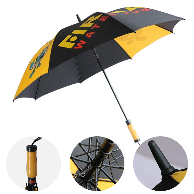 Custom Logo Large Golf Umbrella Automatic Wholesale Windproof Protection Umbrella Branded customized Golf Umbrellas