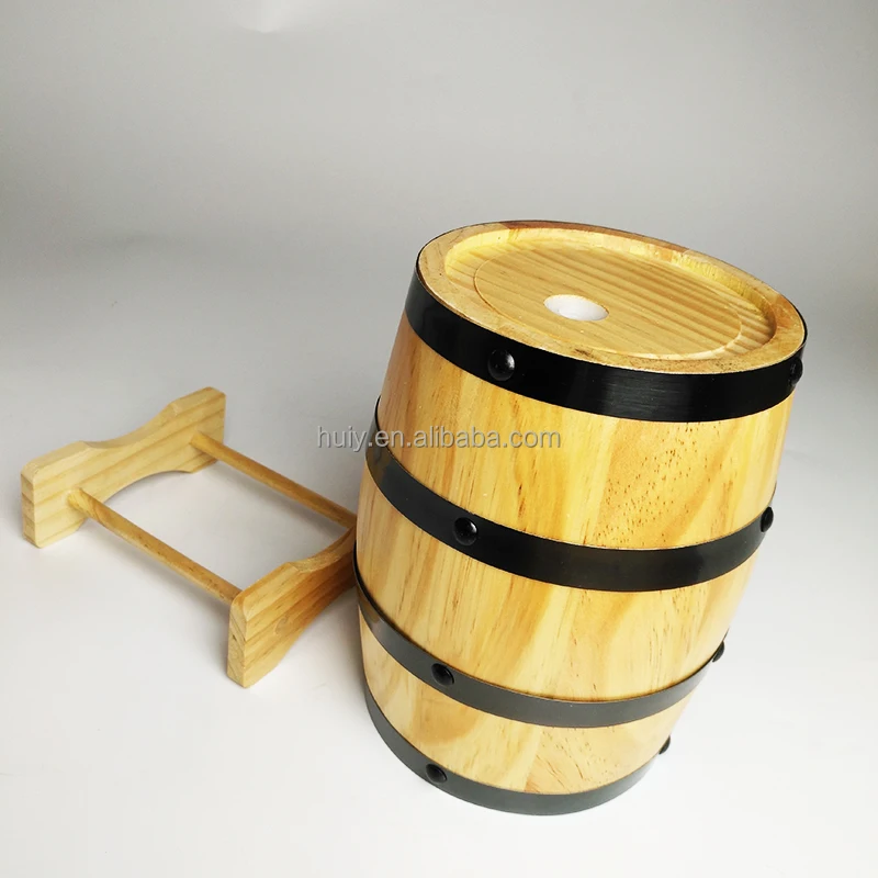 Whiskey Barrel Dispenser Oak Aging Barrels Home Whiskey Barrel Decanter