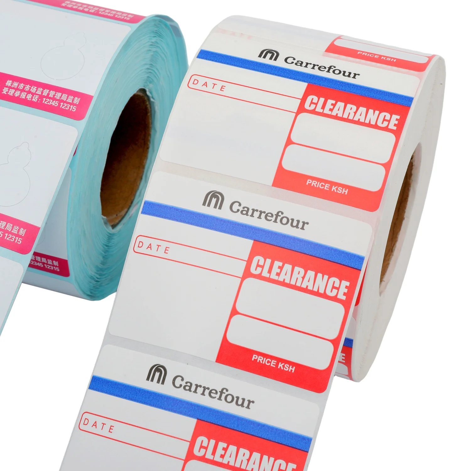 Hot Selling Custom Printed 58x40 Mm Self Adhesive Direct Thermal Scale Labels Waterproof For E-commerce Brand Logo