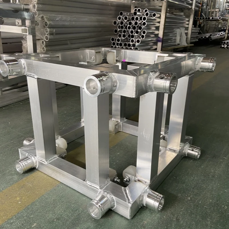 product aluminum spigot truss lifting system sleeve block for stage display truss-6