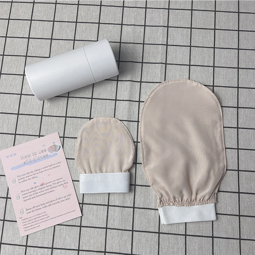 silk exfoliating mitt wholesale