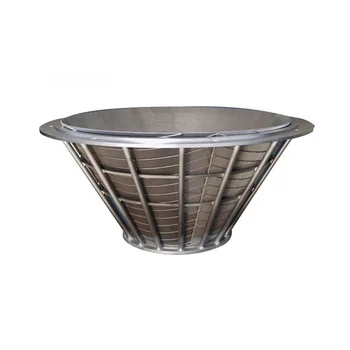 Stainless Steel 304/316 Wedge Wire Screen Basket For Centrifuges