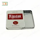 Tin Tin Pack Box Child-Resistant Closure Slide Tin Boxes For CBD Prerolls Joints Packaging