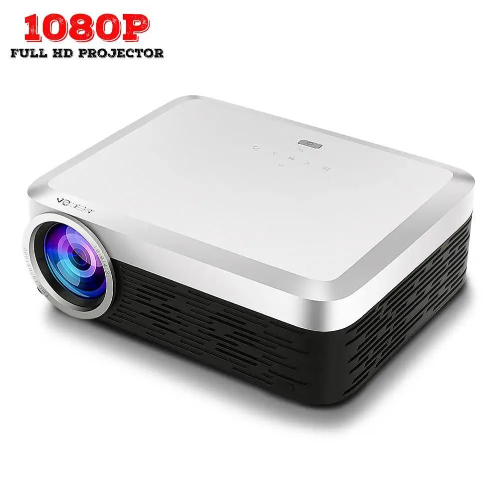 Mini Beamer 1000 Lux Heimkino Beamer Support 1080P Full HD LED Projektor DHL 