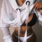 Women Hoodies Topshow Sweatshirt Jumper Sweater Crop Top Coat Sports Pullover Tops Sexy Women Hoodies