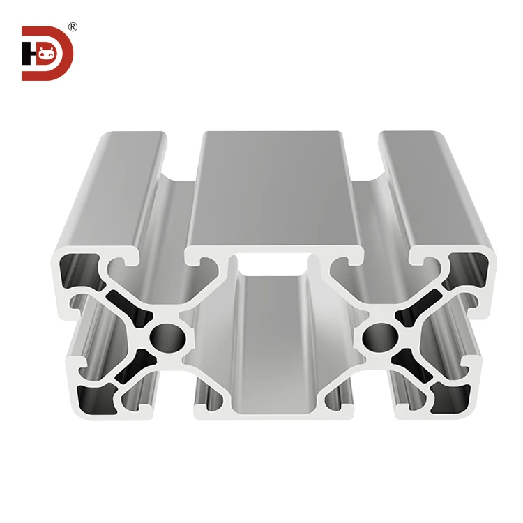50100 Industrial Extruded Aluminum Profile 50100 Aluminum Alloy Profile Equipment Rack Processing Inner Holes 8.5 factory