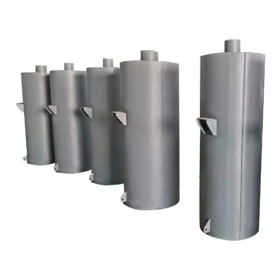 Boiler factory: steam small hole silencer, steam composite silencer, steam heating silencer, pipeline blowing silencer