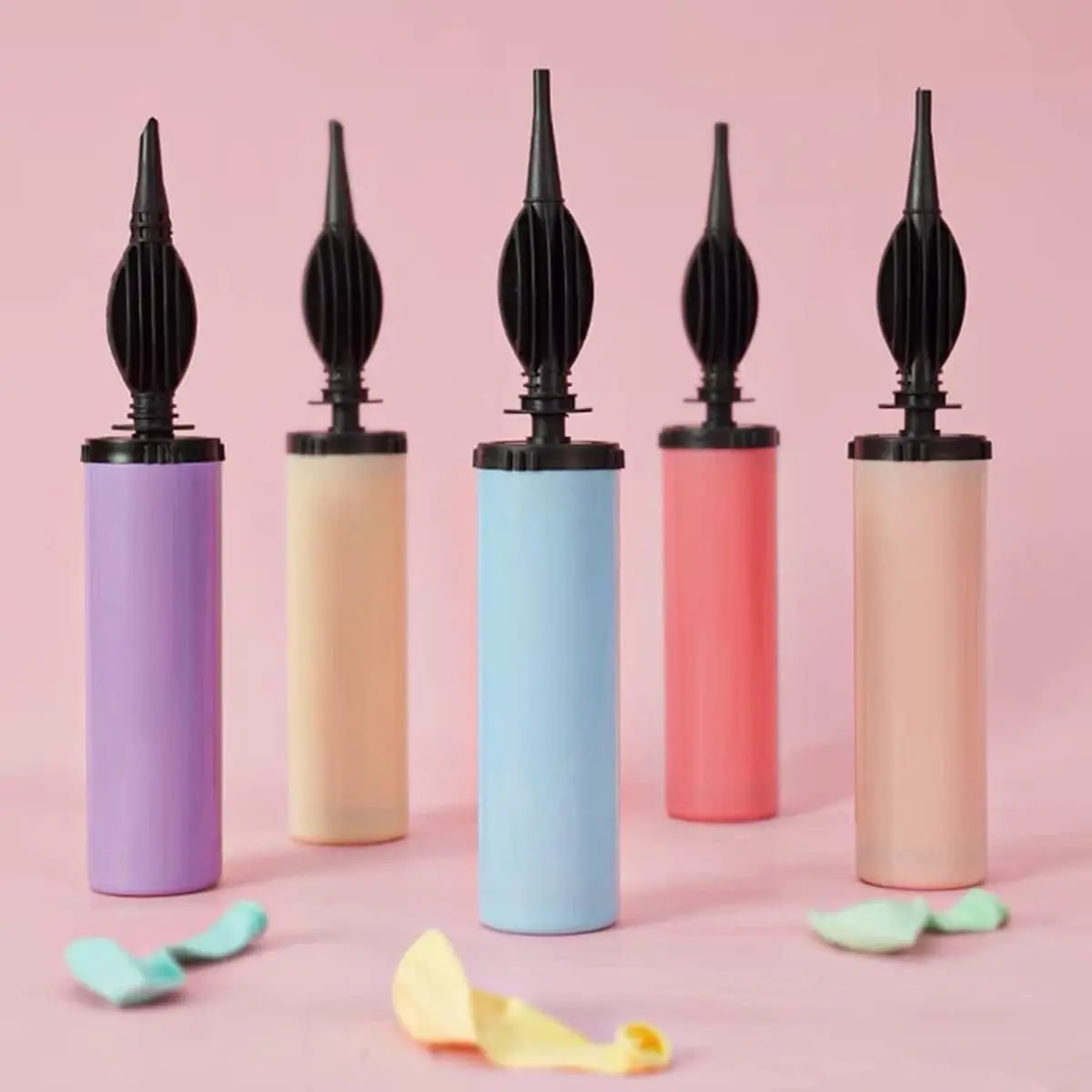 Macaron Hand Push Pump Two-way Hand Push Balloon Inflator Pump Inflator Wholesale