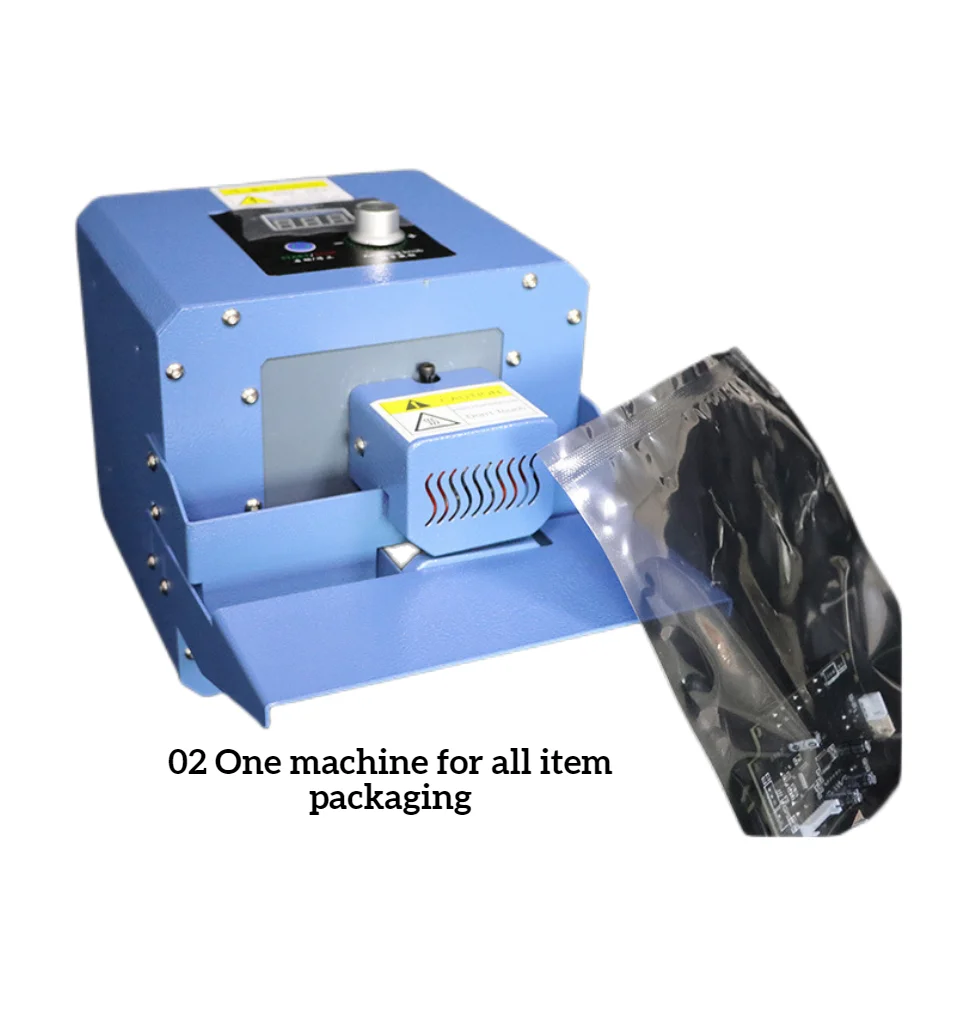 Tebak Glf50 Small Continuous Automatic Bag Sealer High Speed Heat