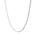 Pearl Necklace Pearlpearl 2 Tone Color Luxury All Freshwater Pearl 6 Mm Beaded Necklace For Women Jewelry