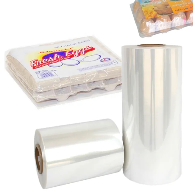High Quality Transparent Polyolefin POF Shrink Wrap Film Roll Heat Shrink Wrap Bags