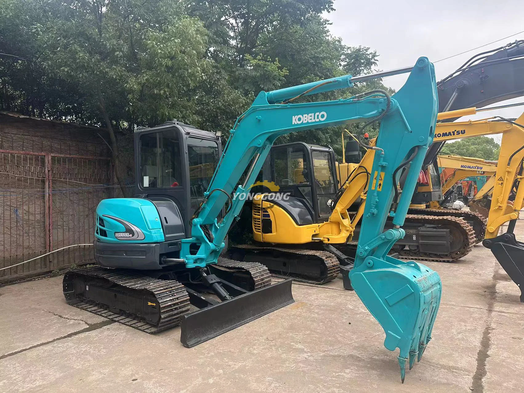 Used Kobelco Sk55 Excavator Sk55sr 5 Mini Used Kobelco 5 Ton Sk55sr