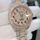 Watch Customized Luxury Design Iced Out 5A CZ Diamond Mens Watch