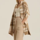 Pattern Woman Winter Shawl Snuggle Sac Air Feel Jacquard Shawl Nylon Soft Warm Wave Pattern Women Winter Shawl Scarf