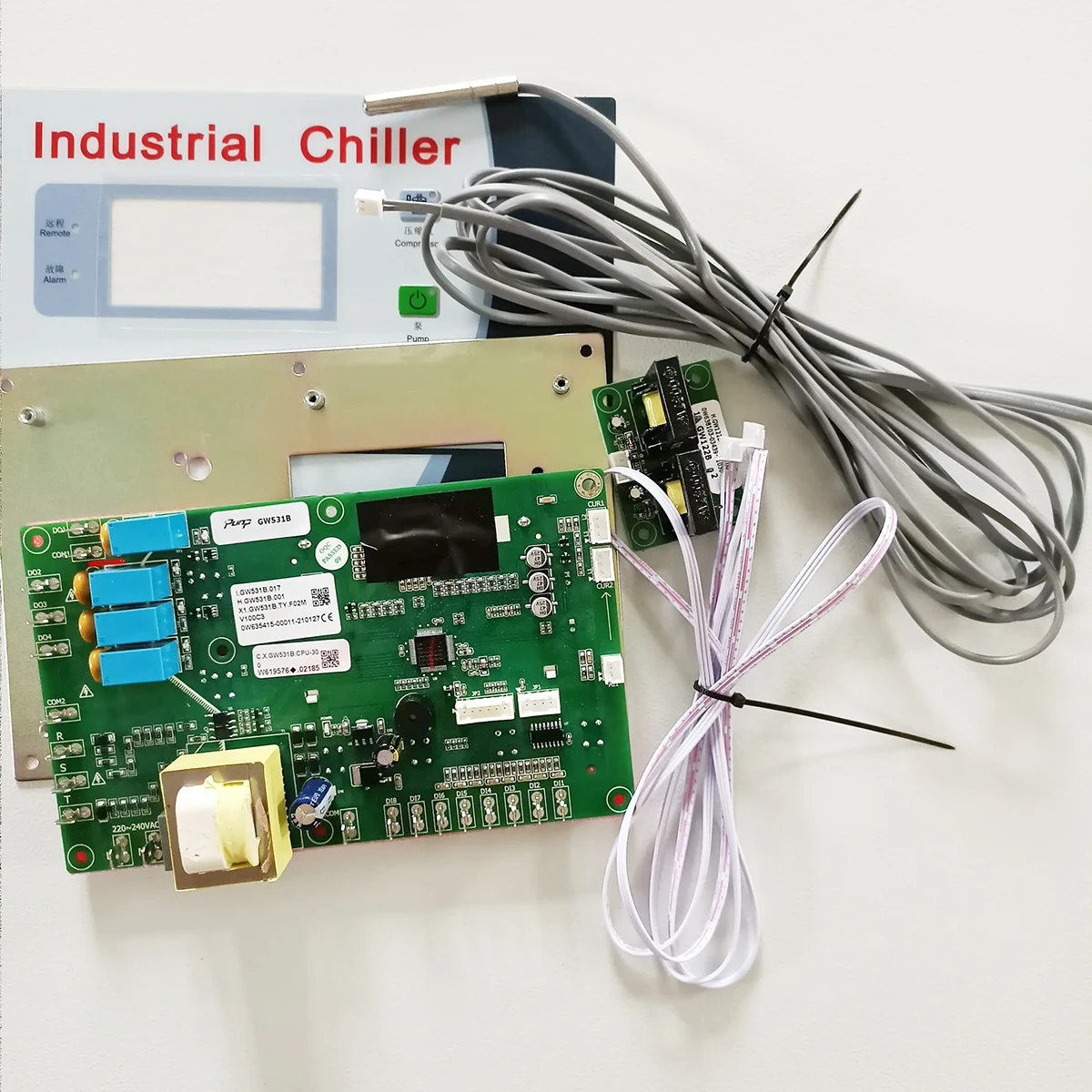 Industrial Chiller Controller Board with Computer Display, English - detail 10