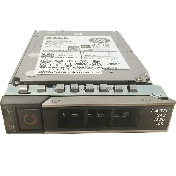 Dell Original 2.4TB 10K SAS Hard Drive Dual-port Redundancy 512e Format