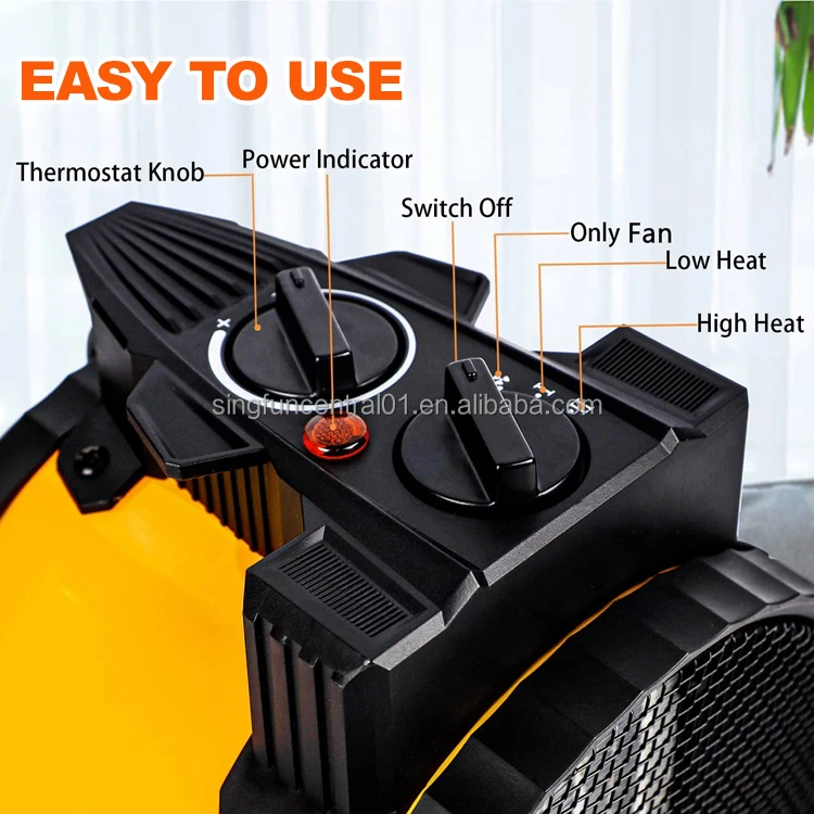 Industrial Ptc Ceramic Heater, Portable, 220 V, 210m³ - detail 8