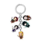 Keychain Wholesale Custom Acrylic Keychain Printed Anime Custom Ring Plastic Acrylic KeyChain