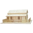 Wood China Professional Manufacture House Wood Color Country Wooden Model Cabins
