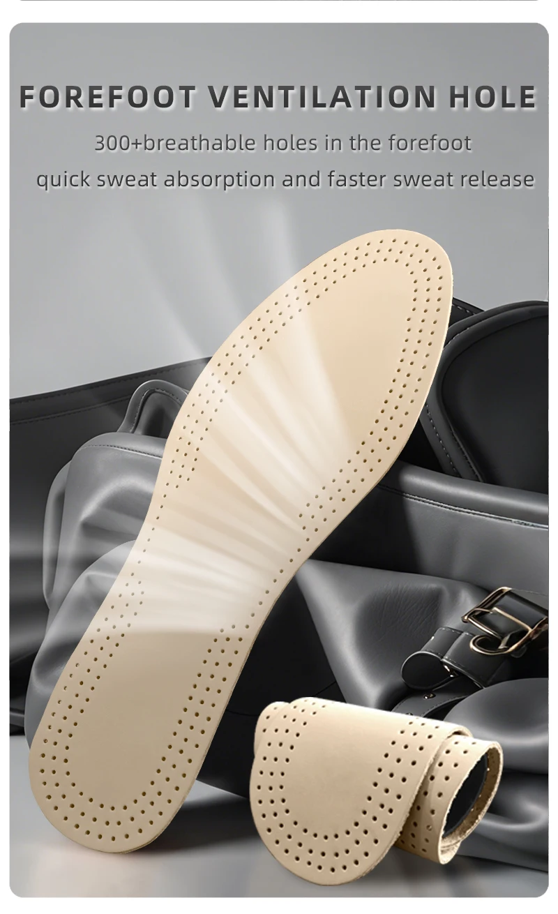 Sheepskin Leather Latex Insole Comfortable Shoe and Sports Insoles for Pain Relief Anti-Odor and Sweat Wicking Sheepskin Leather Latex Insole Comfortable Shoe and Sports Insoles for Pain Relief Anti-Odor and Sweat Wicking