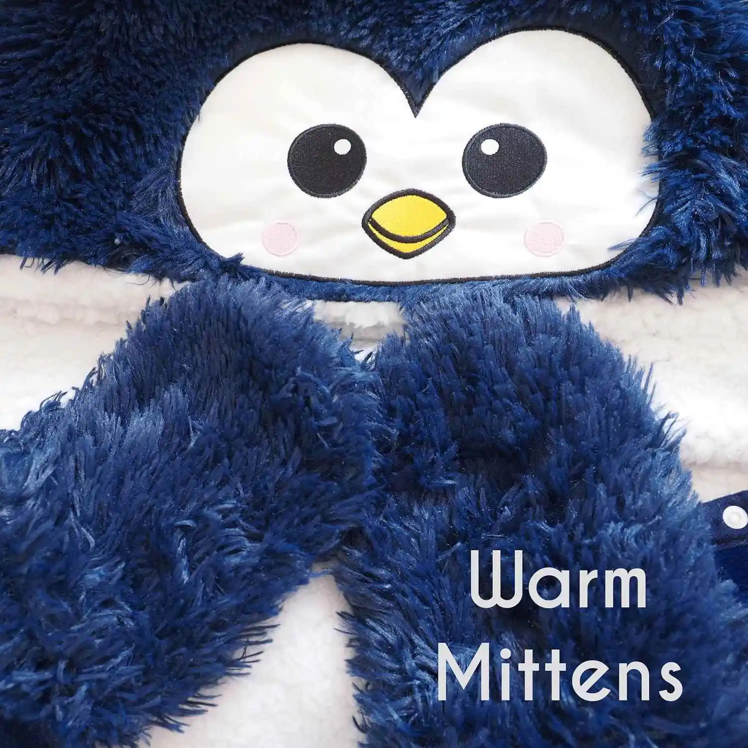 Penguin Blanket for Adults Animal Sherpa Fleece Penguin Gifts for Girls Women Men Kids Fluffy Plush Throw Blanket Shaw