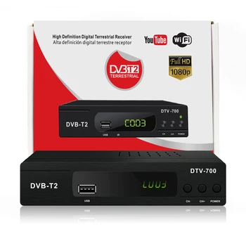 JUNUO STB Factory HD H.264 DVB T2 Decoder TV Set Top Box Support Youtube DVB-T2 Receiver