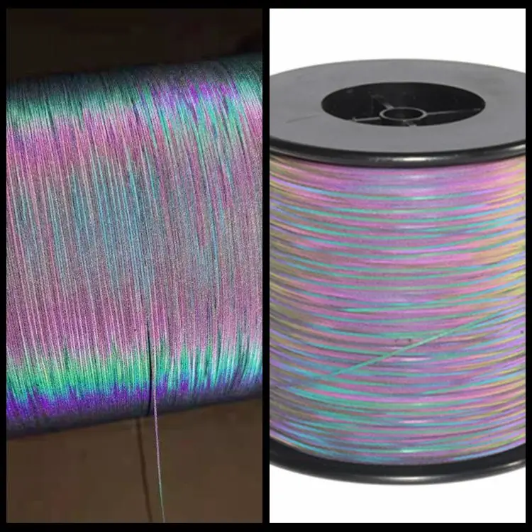 In Stock Items Vis kinitting Yarn 100% Polyester Sewing Reflective Sewing Thread