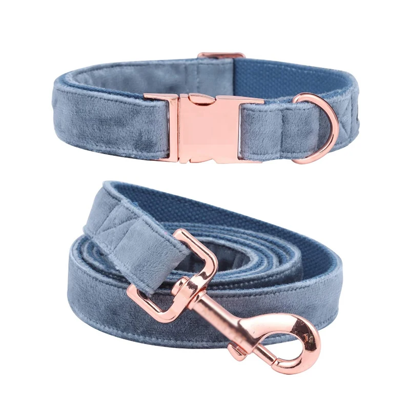 designer collar and leash set