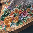 Satin Scarf Satin Hot Selling Many Colors Available Women Satin Printed Square Scarf Of 110cm