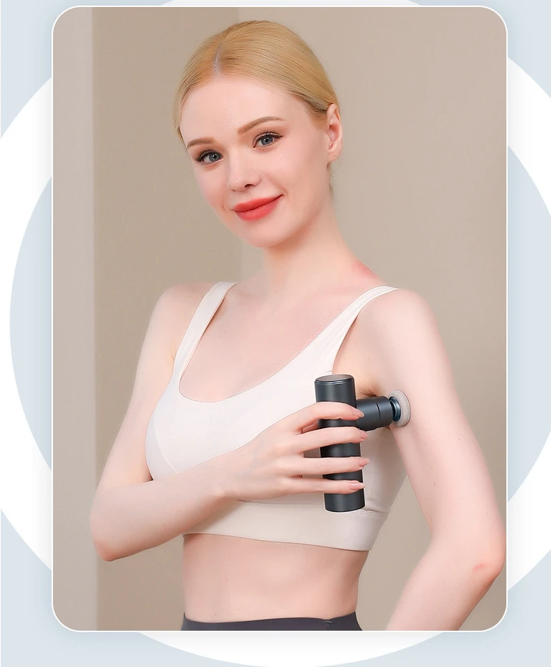 Brushless Aluminum Alloy Mini Fascia Gun Professional Electric Massage