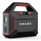 Portable Power Station 155Wh Emergency Backup Pack Li-ion Battery With AC DC USB Output For Outdoor Camping