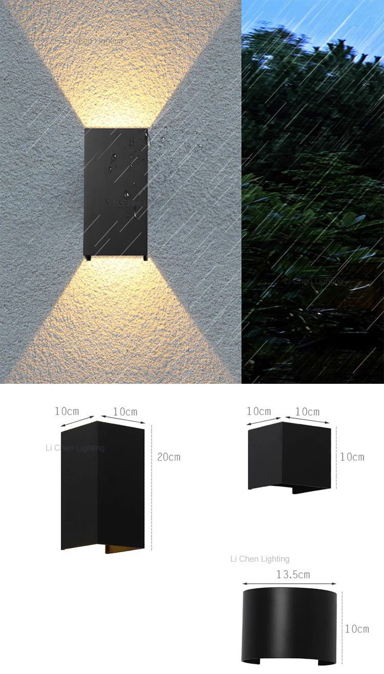 bd17 waterproof led wall light for bedroom sconce outdoor lighting ip65 adjustable lighting angle -0