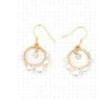 Pearl Earrings Women's Pearl Super Fairy Crystal Earrings