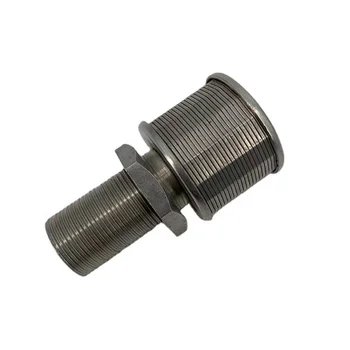 Customized New Stainless Steel 316 Wedge Wire Screen Nozzle Filter Strainer for Water Treatment Machinery