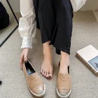 Casual Shoes 2022 Hot Sell Spring Fisherman Straw Lazy Canvas Sneakers Women's Casual Shoes
