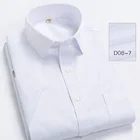 Blue Shirt Shirts New Custom Multi-color Men's White Blue Stripes Business Plus Size 100% Cotton Sweat-absorbent Shirt