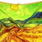 Silk Scarf Scarf Manufacture Manufacturer Direct Wholesale Custom Printed Silk Scarf