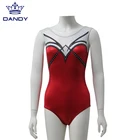 Dance Manufacturers Supply Colorful Gymnastics Training Spandex Dance Leotards For Girls
