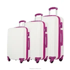 Case Luggage Trolley Luggage Set Luxury Trolley Case ABS Material Travel Luggage Set In Red Color
