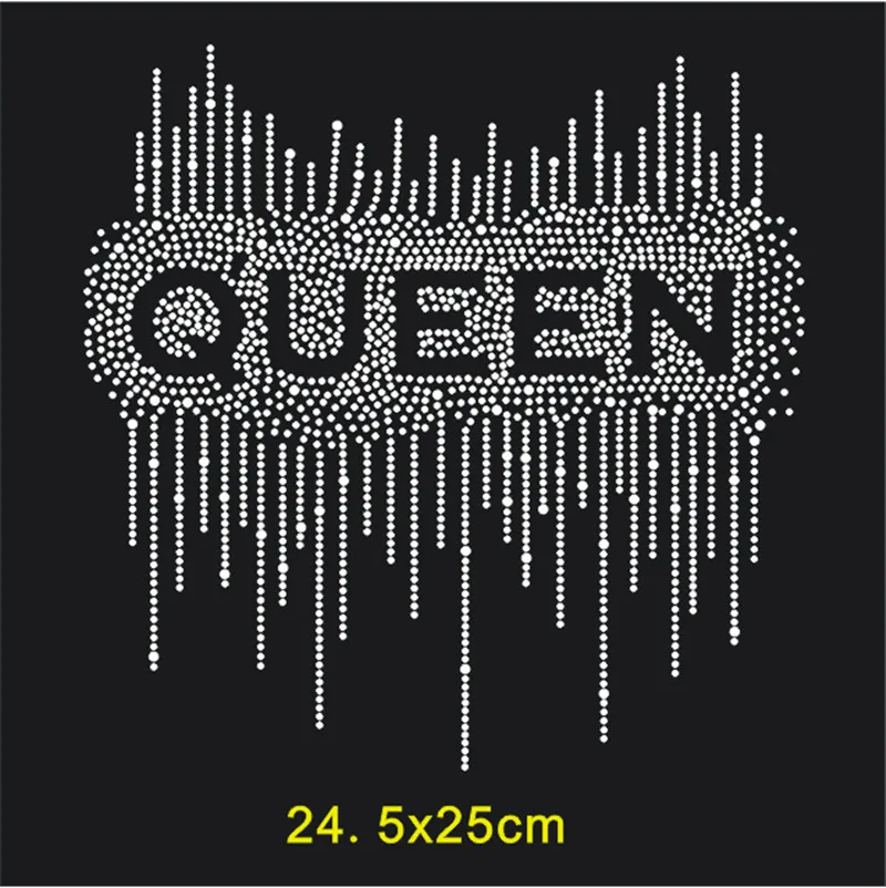 Free sample Fashion trendy custom bling crystal heat transfer bling rhinestone letter transfer