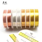 Making 0.2-1mm High Quality Beading Wire Colorfast Silver/Gold Copper Wire For Jewelry Making