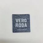 Tag Private Label Tag Custom High Density Fold Woven Tag Main Label For T-shirts